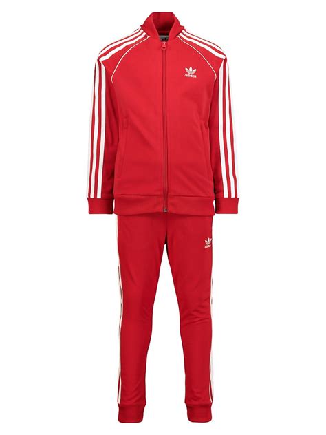 roten adidas anzug|Rot .